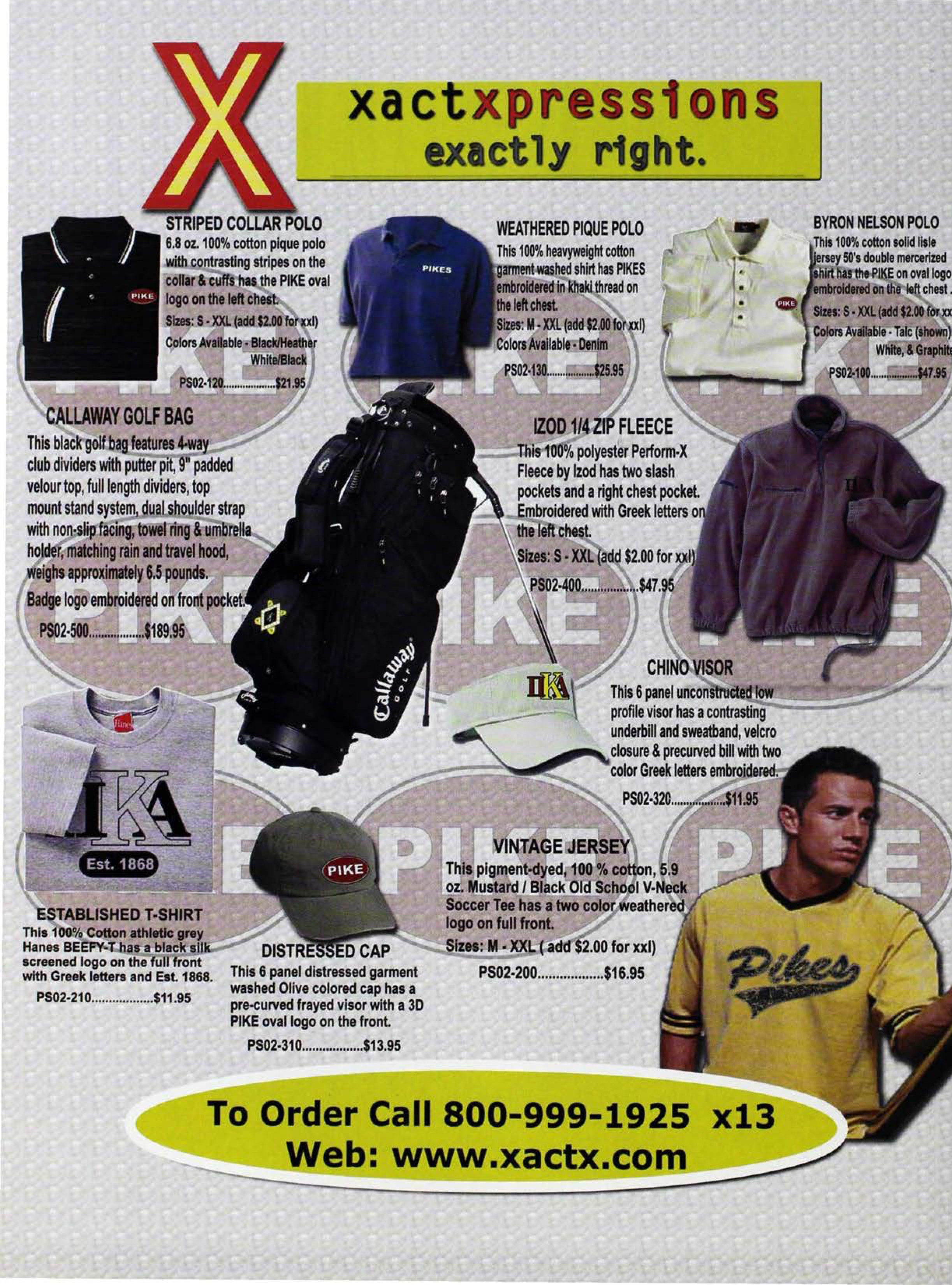 Xact Xpressions Advertisement, Autumn 2002